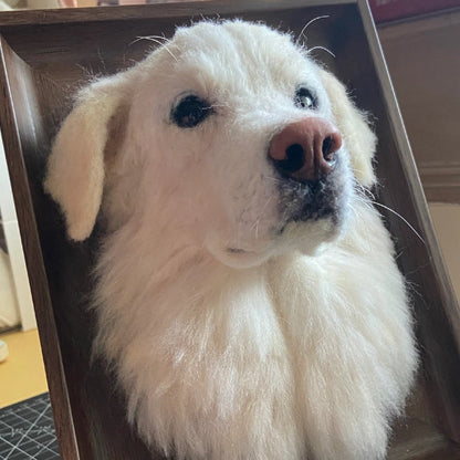 Framed Pet Portrait - Dog