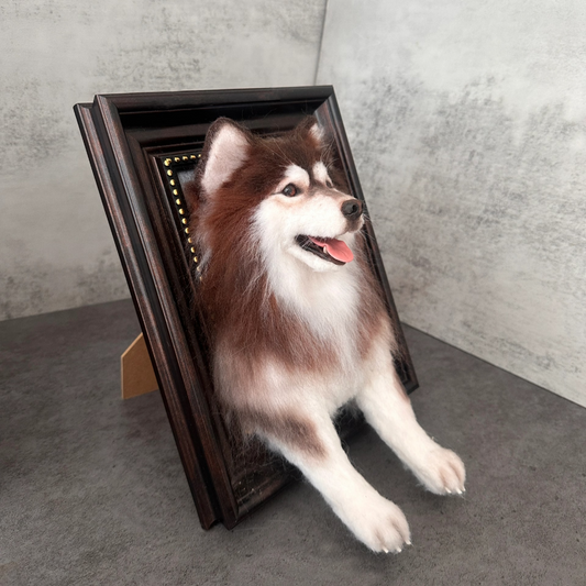 Framed Pet Portrait - Dog