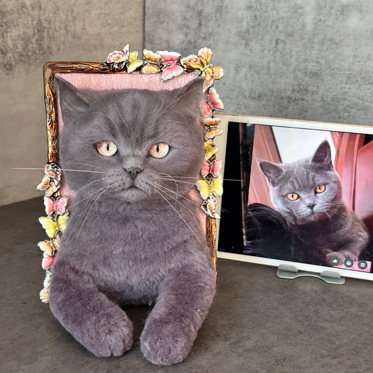 Framed Pet Portrait - Cat