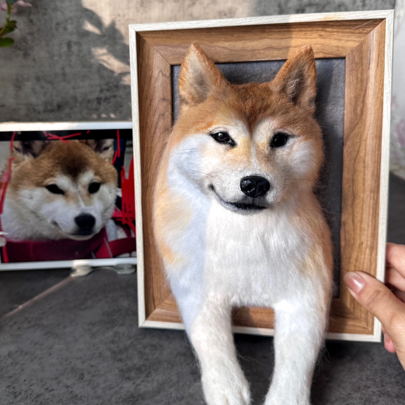 Framed Pet Portrait - Dog