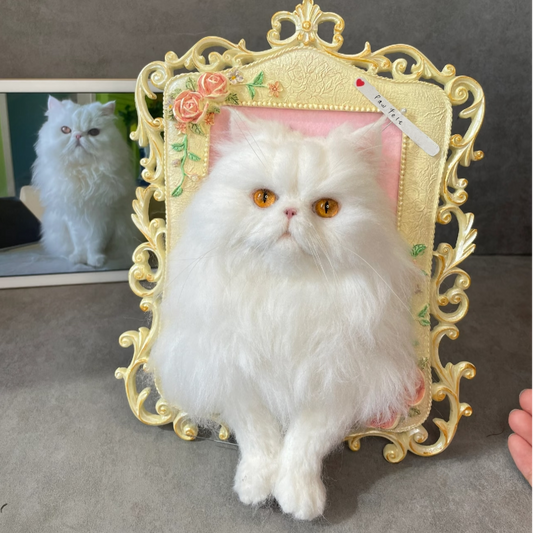 Framed Pet Portrait - Cat